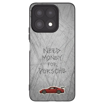 Picasee fekete szilikon tok az alábbi mobiltelefonokra Honor X8a - Garage Scratch