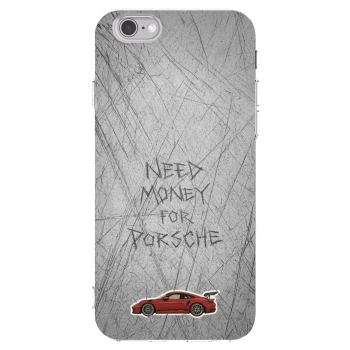 Picasee átlátszó szilikon tok az alábbi mobiltelefonokra Apple iPhone 6/6S - Garage Scratch