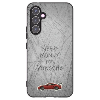 Picasee fekete szilikon tok az alábbi mobiltelefonokra Samsung Galaxy A54 5G A546B - Garage Scratch