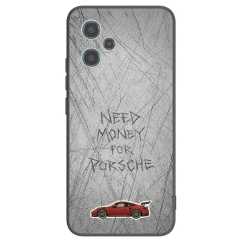 Picasee fekete szilikon tok az alábbi mobiltelefonokra Xiaomi Redmi Note 12 5G - Garage Scratch