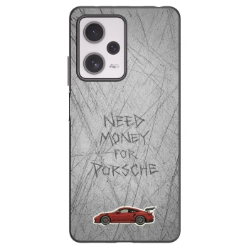 Picasee fekete szilikon tok az alábbi mobiltelefonokra Xiaomi Redmi Note 12 Pro+ 5G - Garage Scratch