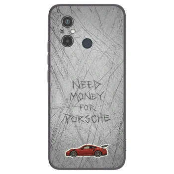 Picasee fekete szilikon tok az alábbi mobiltelefonokra Xiaomi Redmi 12C - Garage Scratch