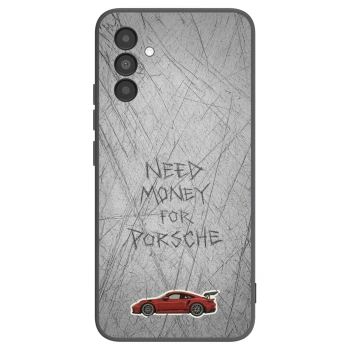 Picasee fekete szilikon tok az alábbi mobiltelefonokra Samsung Galaxy A04s A047F - Garage Scratch