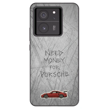 Picasee fekete szilikon tok az alábbi mobiltelefonokra Xiaomi 13T Pro - Garage Scratch