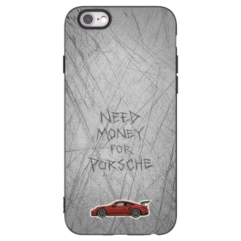 Picasee fekete szilikon tok az alábbi mobiltelefonokra Apple iPhone 6/6S - Garage Scratch