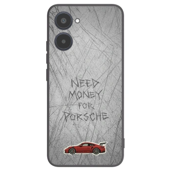 Picasee fekete szilikon tok az alábbi mobiltelefonokra Realme 10 4G - Garage Scratch