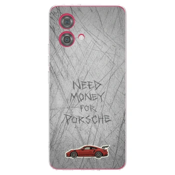 Picasee átlátszó szilikon tok az alábbi mobiltelefonokra Motorola Moto G84 5G - Garage Scratch