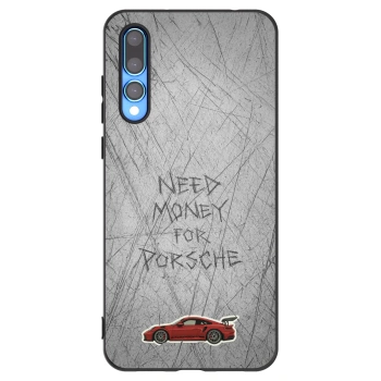 Picasee fekete szilikon tok az alábbi mobiltelefonokra Huawei P20 Pro - Garage Scratch