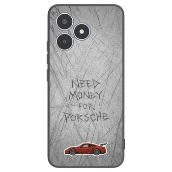Picasee fekete szilikon tok az alábbi mobiltelefonokra Realme C53 - Garage Scratch