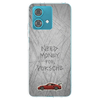 Picasee átlátszó szilikon tok az alábbi mobiltelefonokra Motorola Edge 40 Neo - Garage Scratch