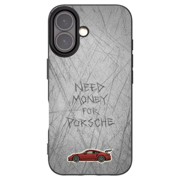 Picasee fekete szilikon tok az alábbi mobiltelefonokra Apple iPhone 16 - Garage Scratch