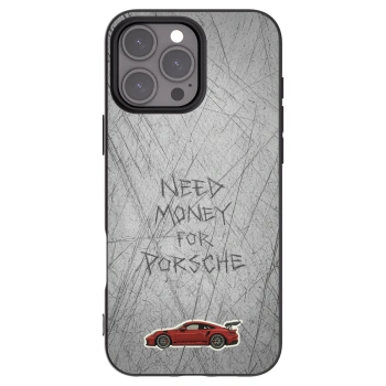 Picasee fekete szilikon tok az alábbi mobiltelefonokra Apple iPhone 16 Pro Max - Garage Scratch