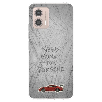 Picasee átlátszó szilikon tok az alábbi mobiltelefonokra Motorola Moto G53 5G - Garage Scratch