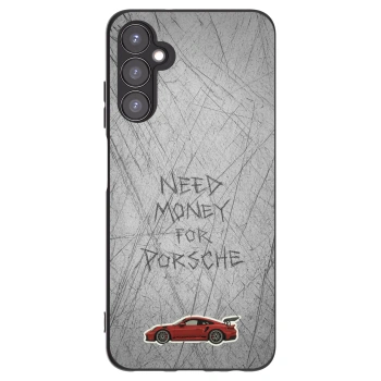 Picasee fekete szilikon tok az alábbi mobiltelefonokra Samsung Galaxy A05s A057G - Garage Scratch
