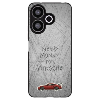 Picasee fekete szilikon tok az alábbi mobiltelefonokra Xiaomi Redmi 13 4G - Garage Scratch