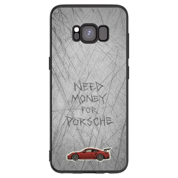 Picasee fekete szilikon tok az alábbi mobiltelefonokra Samsung Galaxy S8 G950F - Garage Scratch