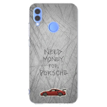 Picasee átlátszó szilikon tok az alábbi mobiltelefonokra Honor 10 Lite - Garage Scratch