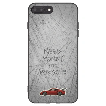 Picasee fekete szilikon tok az alábbi mobiltelefonokra Apple iPhone 8 Plus - Garage Scratch