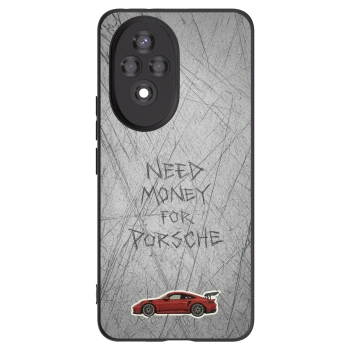 Picasee fekete szilikon tok az alábbi mobiltelefonokra Honor 200 5G - Garage Scratch