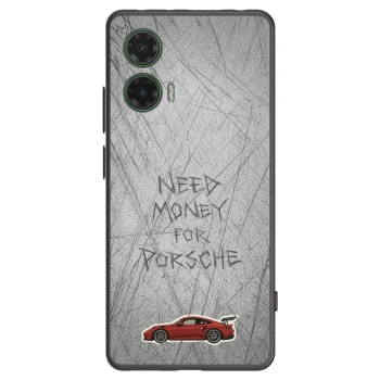 Picasee fekete szilikon tok az alábbi mobiltelefonokra Motorola Moto G35 5G - Garage Scratch