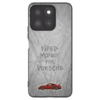 Picasee fekete szilikon tok az alábbi mobiltelefonokra Honor X8c - Garage Scratch