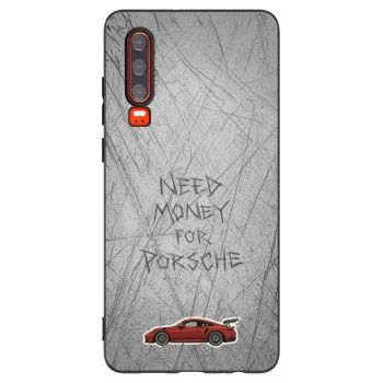 Picasee fekete szilikon tok az alábbi mobiltelefonokra Huawei P30 - Garage Scratch