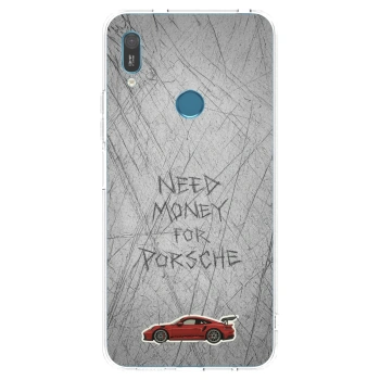 Picasee átlátszó szilikon tok az alábbi mobiltelefonokra Huawei Y6 2019 - Garage Scratch