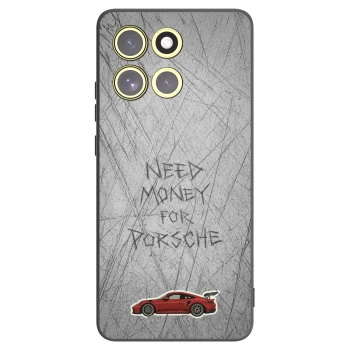 Picasee fekete szilikon tok az alábbi mobiltelefonokra Motorola Moto G86 5G - Garage Scratch
