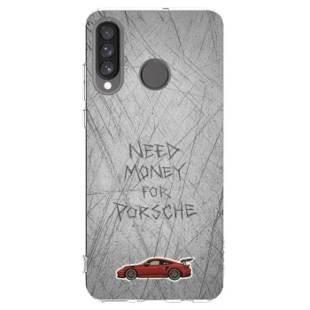 Picasee átlátszó szilikon tok az alábbi mobiltelefonokra Huawei P30 Lite - Garage Scratch