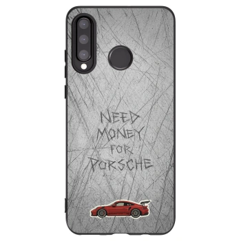 Picasee fekete szilikon tok az alábbi mobiltelefonokra Huawei P30 Lite - Garage Scratch