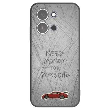 Picasee fekete szilikon tok az alábbi mobiltelefonokra Xiaomi Redmi 15C 5G - Garage Scratch