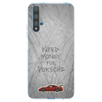 Picasee átlátszó szilikon tok az alábbi mobiltelefonokra Huawei Nova 5T - Garage Scratch