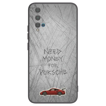 Picasee fekete szilikon tok az alábbi mobiltelefonokra Huawei Nova 5T - Garage Scratch