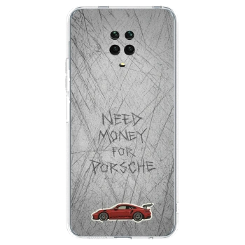 Picasee átlátszó szilikon tok az alábbi mobiltelefonokra Xiaomi Redmi Note 9 Pro - Garage Scratch