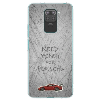 Picasee fekete szilikon tok az alábbi mobiltelefonokra Xiaomi Redmi Note 9 - Garage Scratch