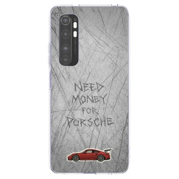 Picasee átlátszó szilikon tok az alábbi mobiltelefonokra Xiaomi Mi Note 10 Lite - Garage Scratch