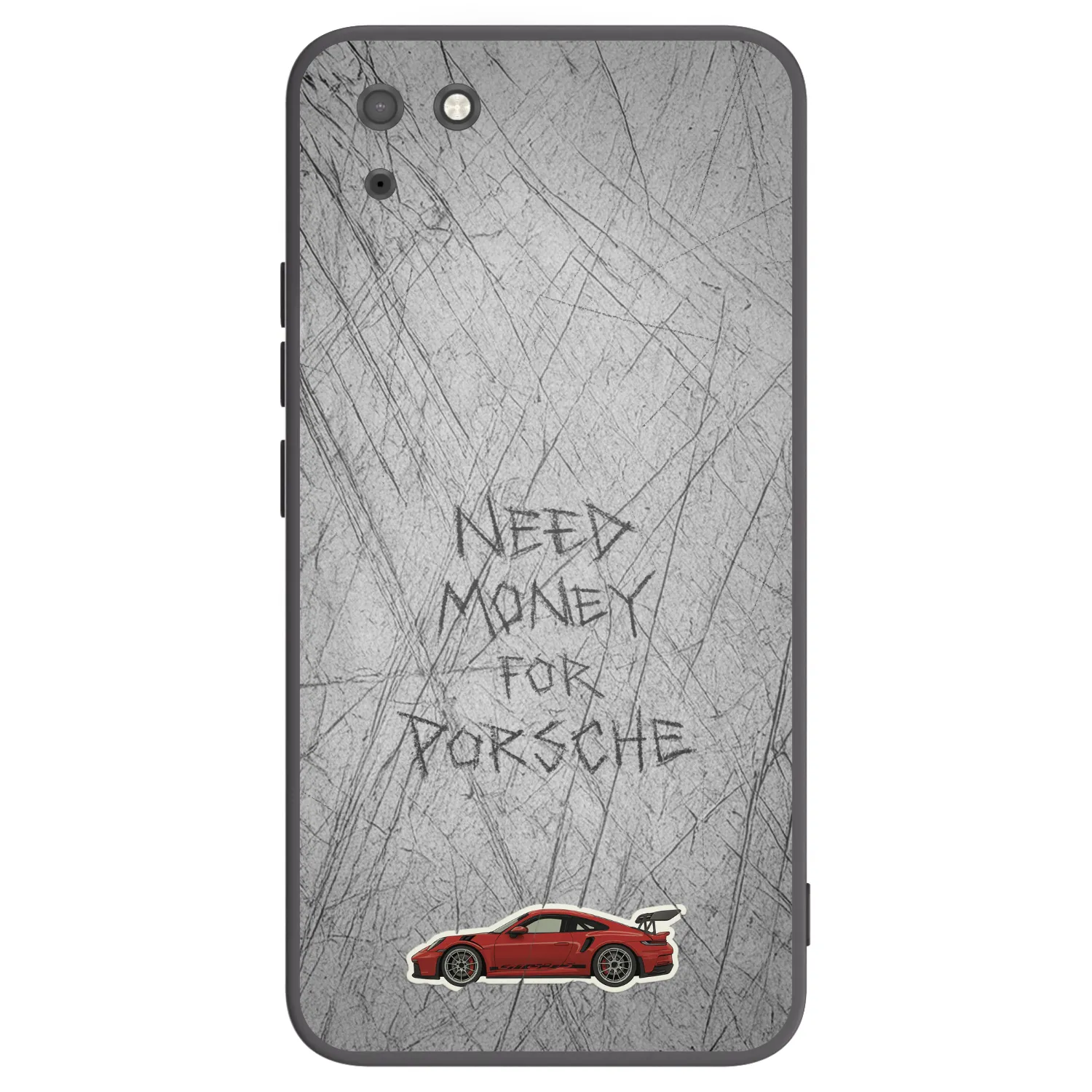Picasee fekete szilikon tok az alábbi mobiltelefonokra Huawei Y5P - Garage Scratch