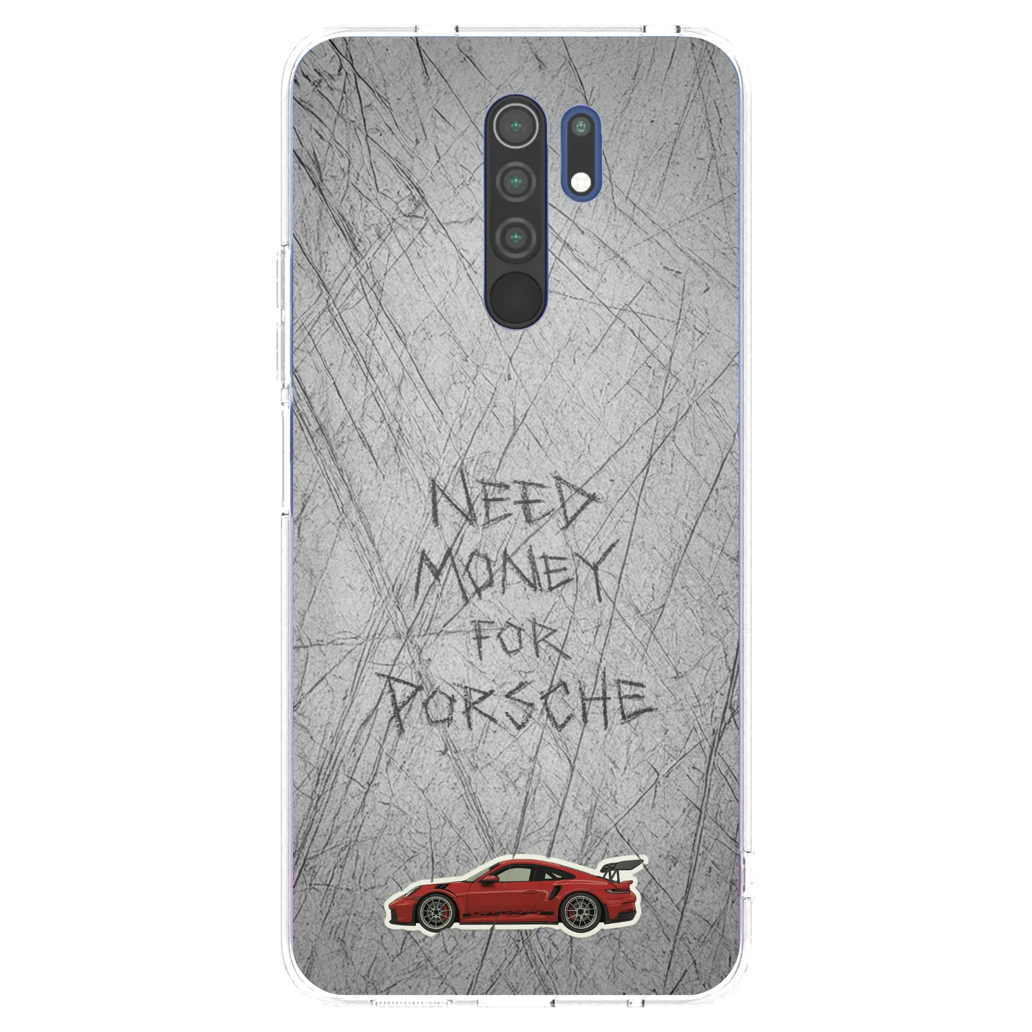 Picasee átlátszó szilikon tok az alábbi mobiltelefonokra Xiaomi Redmi 9 - Garage Scratch