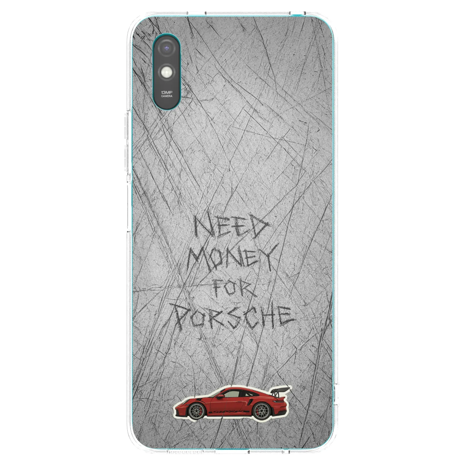 Picasee átlátszó szilikon tok az alábbi mobiltelefonokra Xiaomi Redmi 9A - Garage Scratch