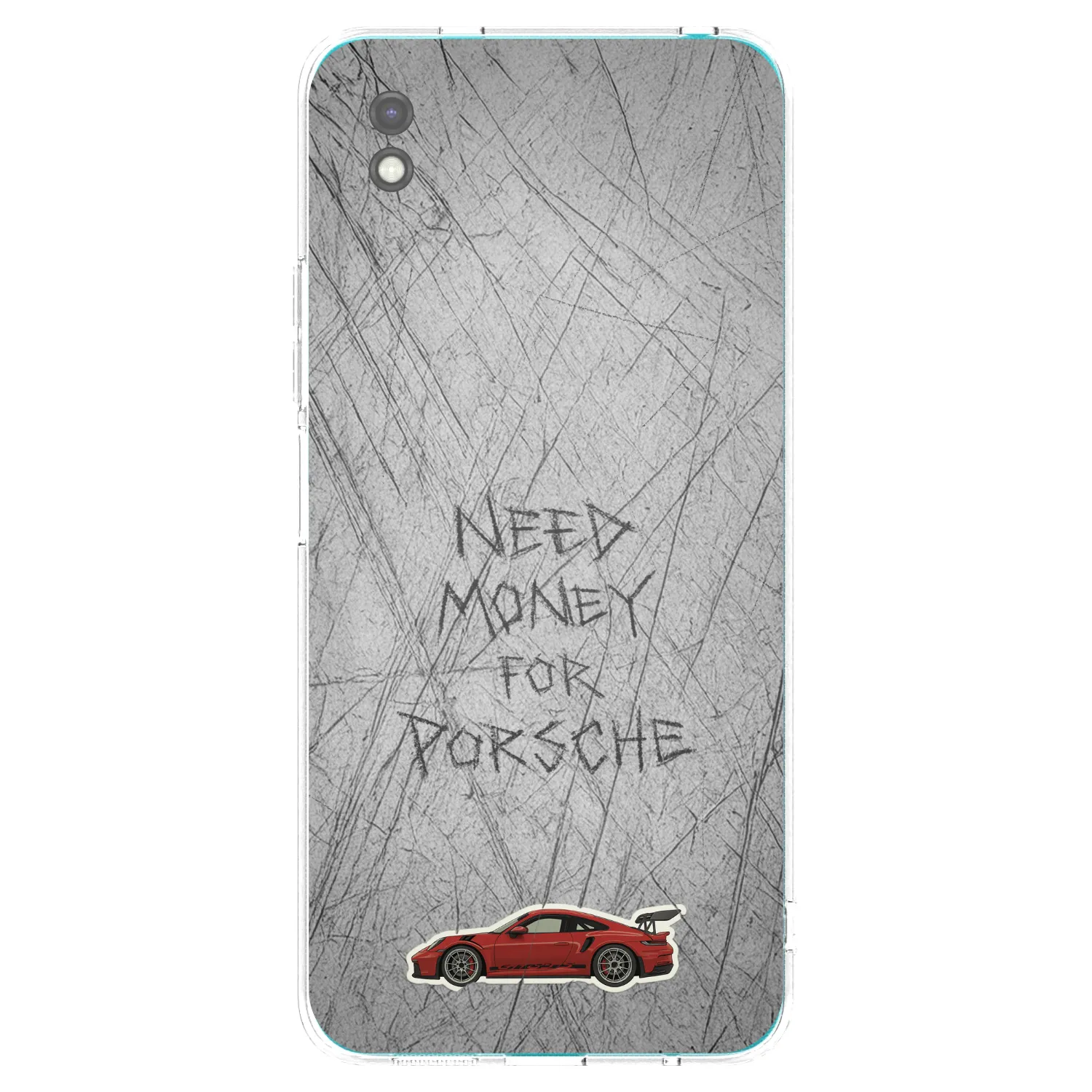 Picasee fekete szilikon tok az alábbi mobiltelefonokra Xiaomi Redmi 9A - Garage Scratch