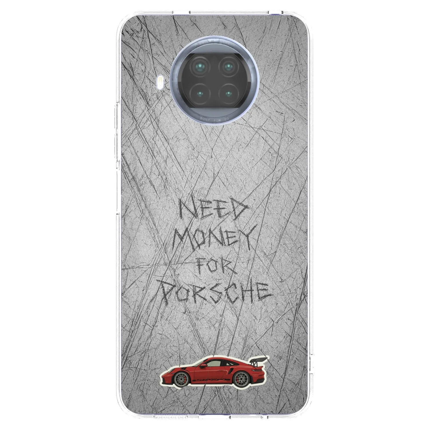 Picasee átlátszó szilikon tok az alábbi mobiltelefonokra Xiaomi Mi 10T Lite - Garage Scratch