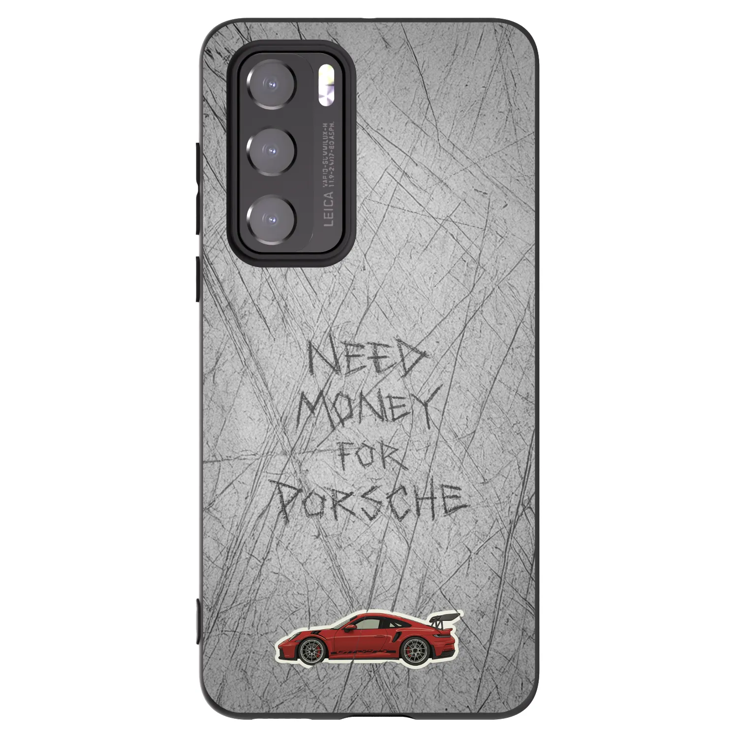 Picasee fekete szilikon tok az alábbi mobiltelefonokra Huawei P40 - Garage Scratch