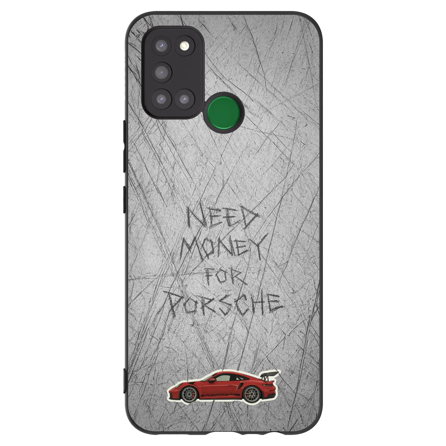 Picasee fekete szilikon tok az alábbi mobiltelefonokra Realme 7i - Garage Scratch