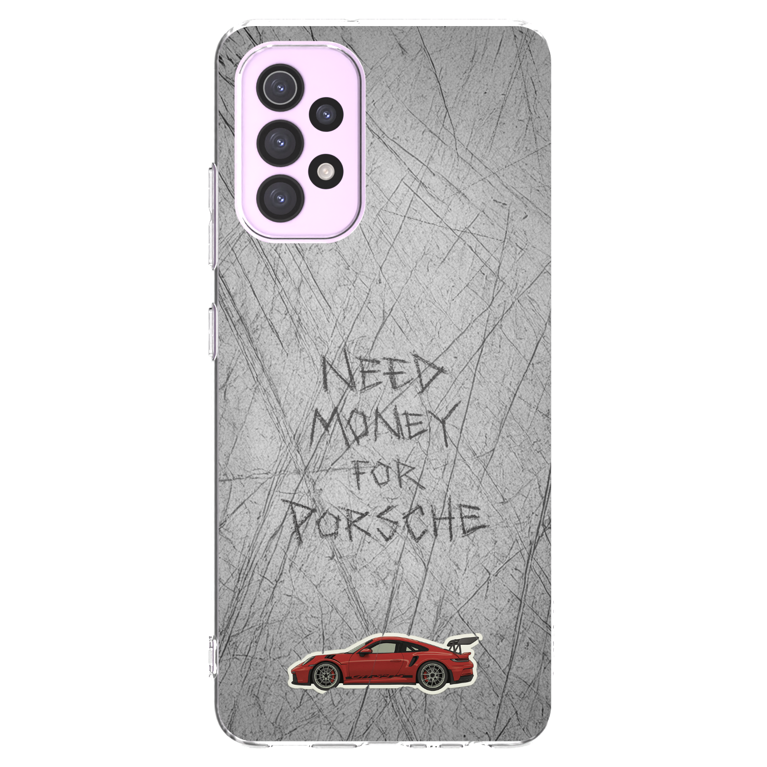 Picasee átlátszó szilikon tok az alábbi mobiltelefonokra Samsung Galaxy A32 5G A326B - Garage Scratch