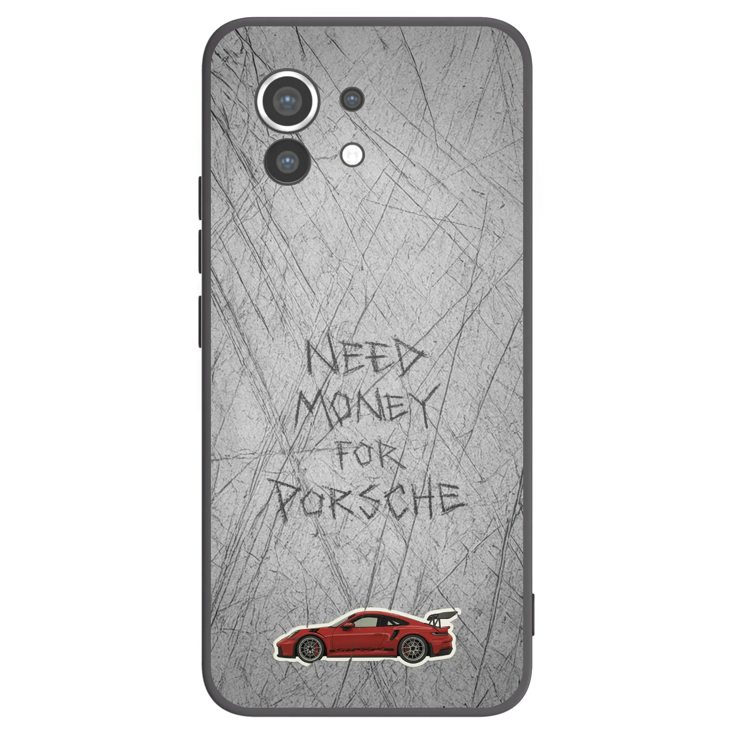 Picasee fekete szilikon tok az alábbi mobiltelefonokra Xiaomi Mi 11 - Garage Scratch