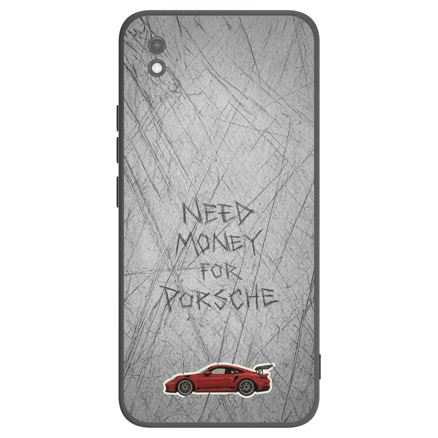 Picasee fekete szilikon tok az alábbi mobiltelefonokra Xiaomi Redmi 9AT - Garage Scratch