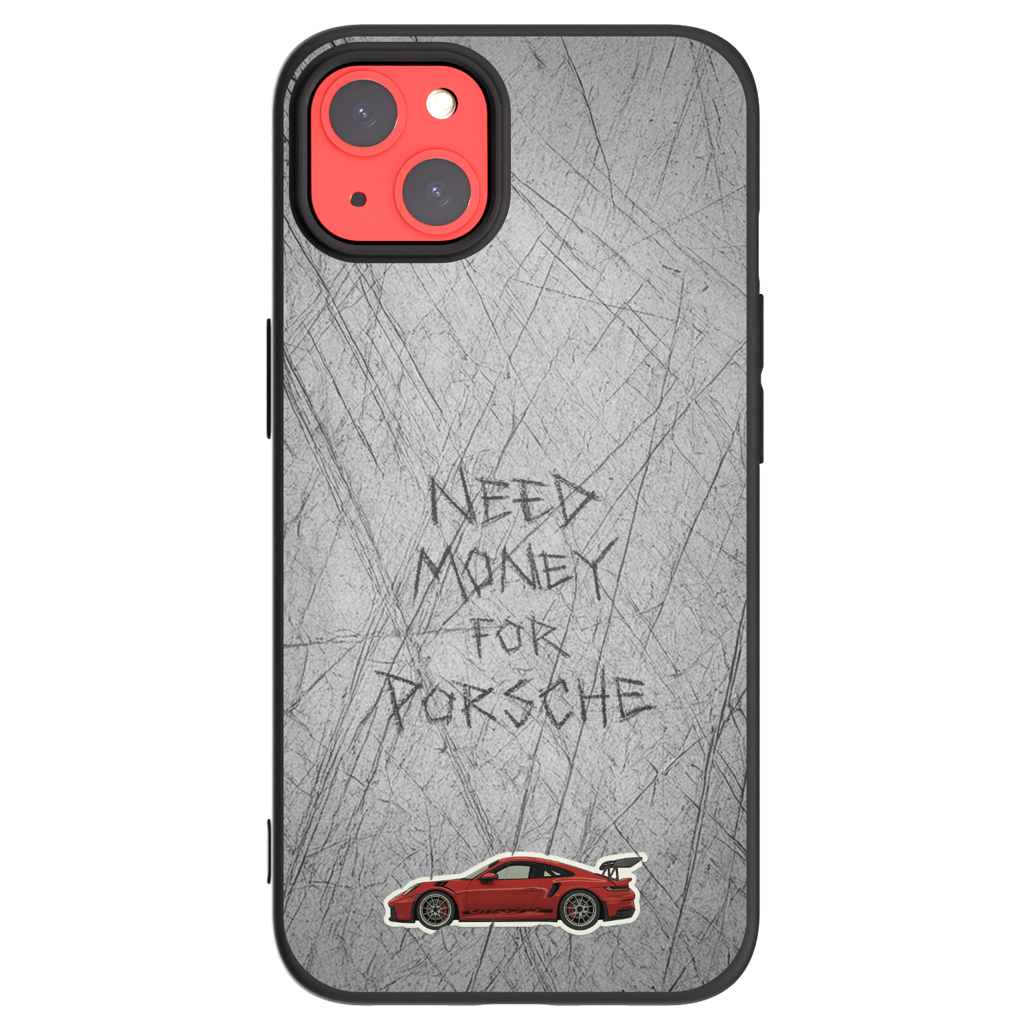 Picasee fekete szilikon tok az alábbi mobiltelefonokra Apple iPhone 13 - Garage Scratch