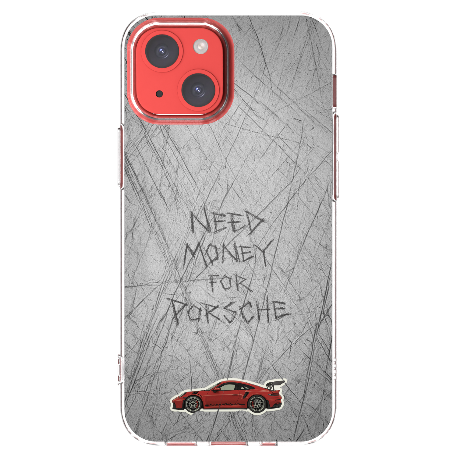 Picasee átlátszó szilikon tok az alábbi mobiltelefonokra Apple iPhone 13 mini - Garage Scratch
