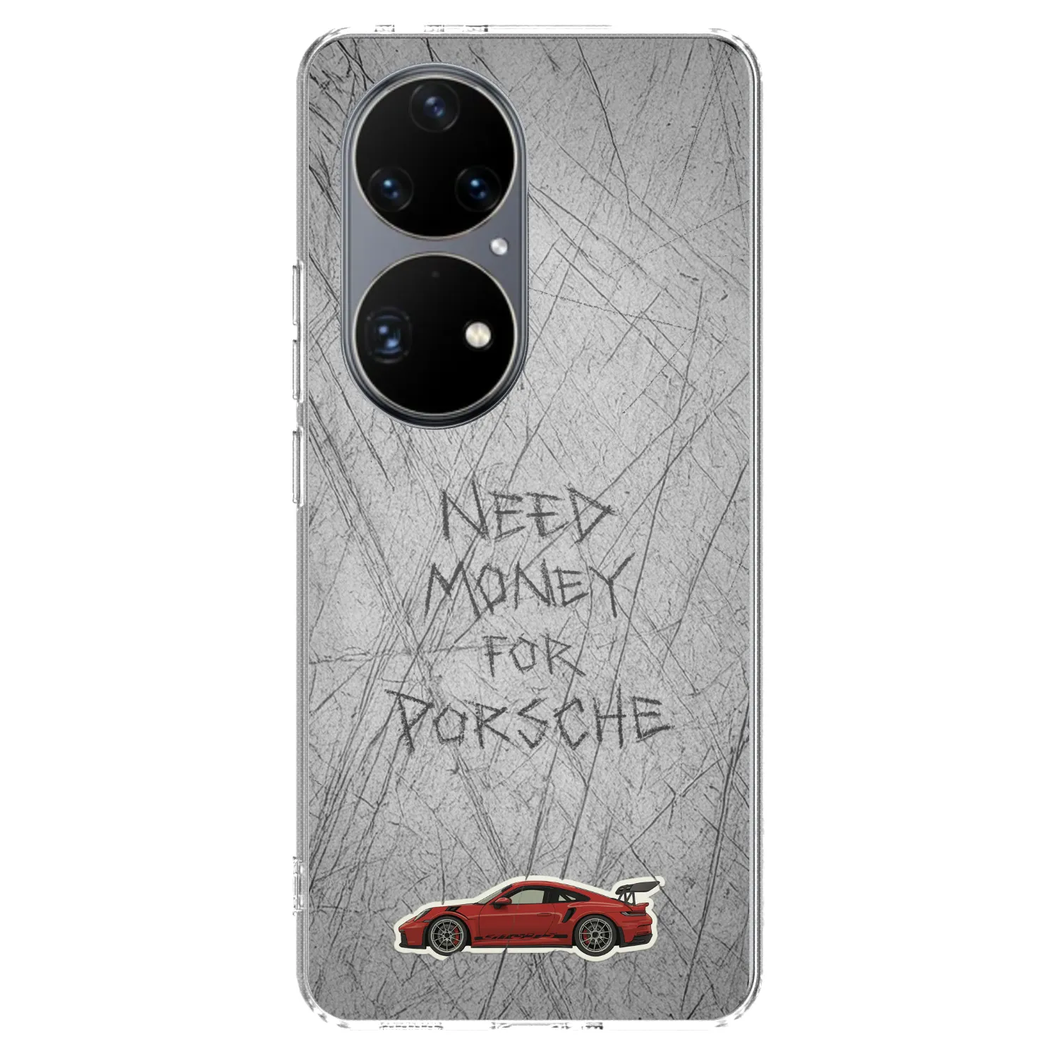 Picasee átlátszó szilikon tok az alábbi mobiltelefonokra Huawei P50 - Garage Scratch