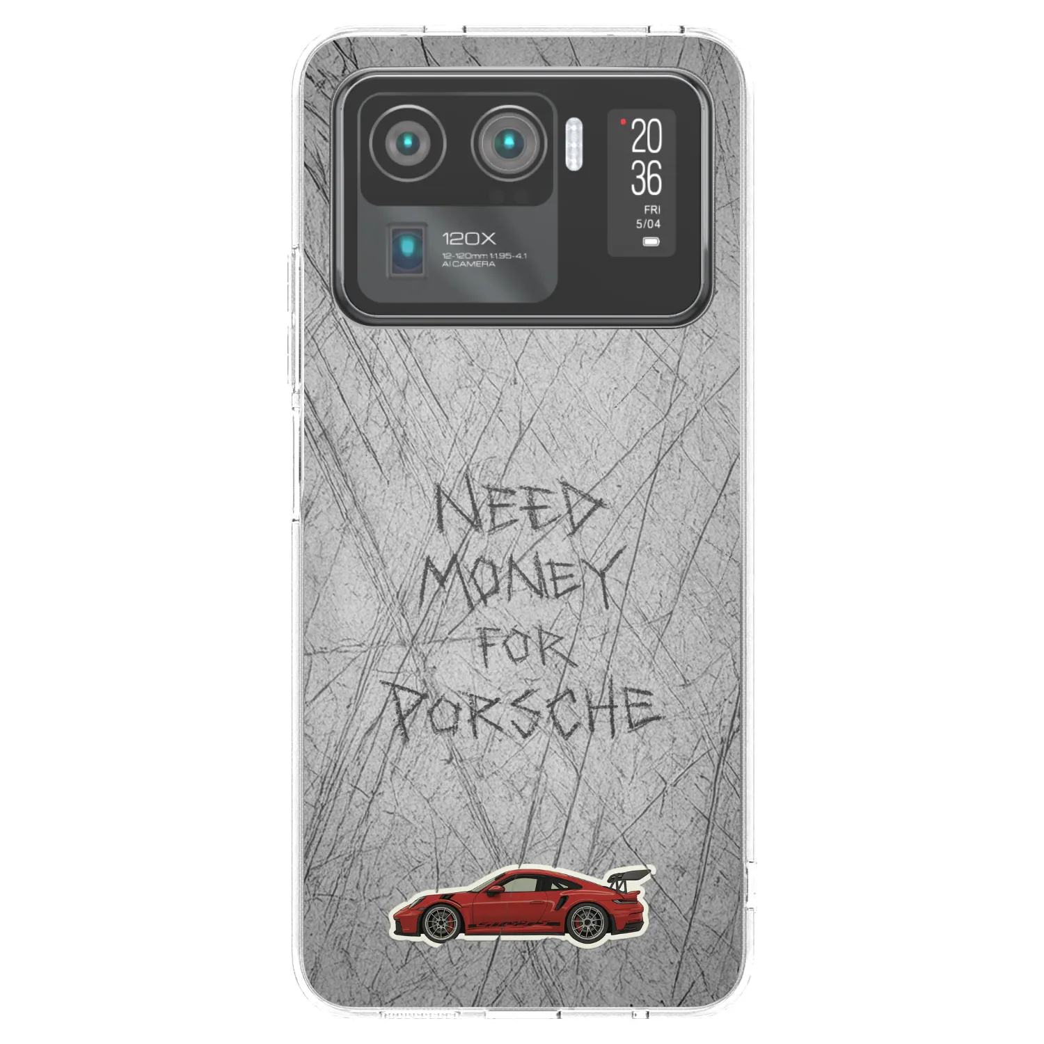 Picasee átlátszó szilikon tok az alábbi mobiltelefonokra Xiaomi Mi 11 Ultra - Garage Scratch